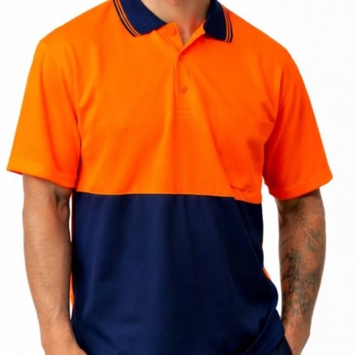 HI VIS TRADITIONAL POLO SHIRT