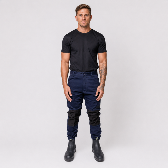 Comfort Stretch Cuffed Work Pants | Flexible Trade Wear