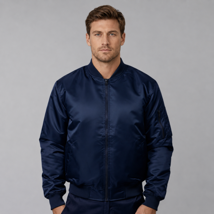 Heavy Duty Waterproof Safety Bomber Jacket | Hi-Vis Workwear