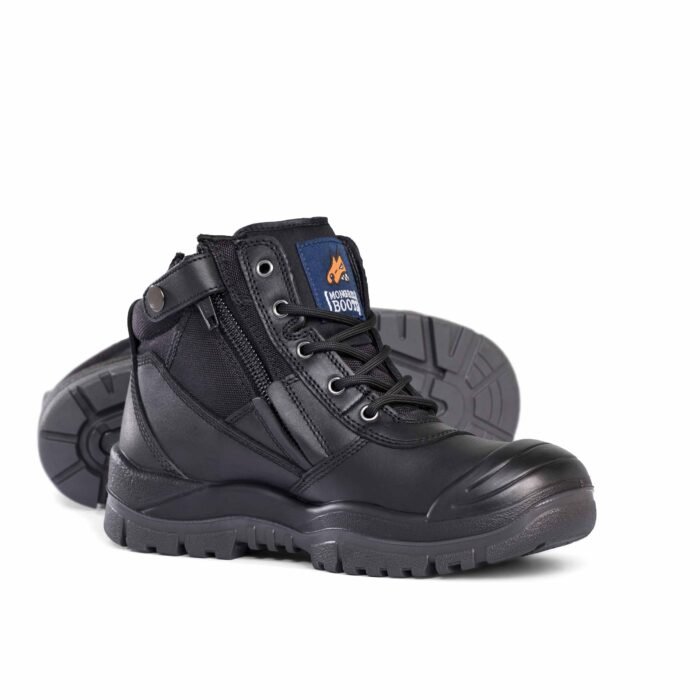 Zipsider Safety Work Boots with Scuff Cap – Steel Toe Protection | Model 461
