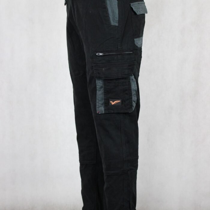 Men's Non-Elastic Heavy-Duty Work Cargo Pants